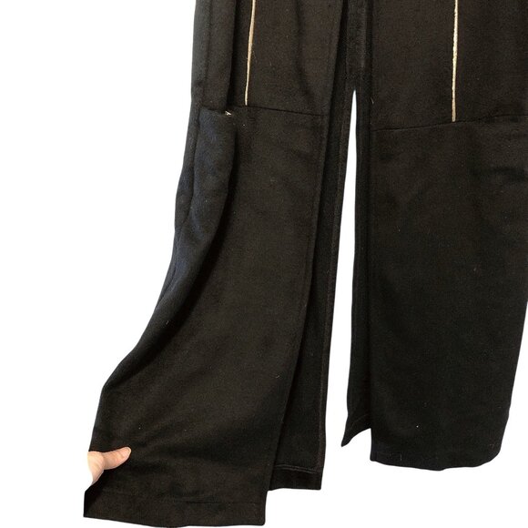 NEW BCBG Generation Black Sleeveless Piping Detail & Pockets Long Vest S - Picture 5 of 9